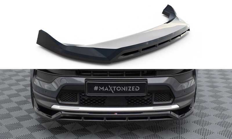 Maxton Front Ansatz Jeep Compass Limited Mk2 Facelift schwarz Hochglanz JE-CO-2-FD1G+FD1R-G