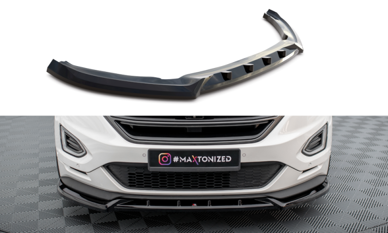 Maxton Front Ansatz für Ford Edge Sport Mk2 schwarz Hochglanz FO-ED-2-SPORT-FD1-G