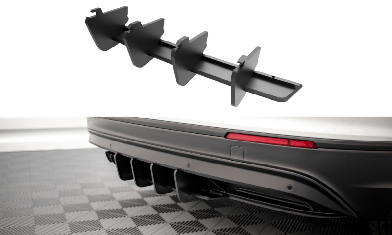 Maxton Street Pro Heckschürze für Volkswagen Tiguan Mk2 VWTI2CNC-RS1B