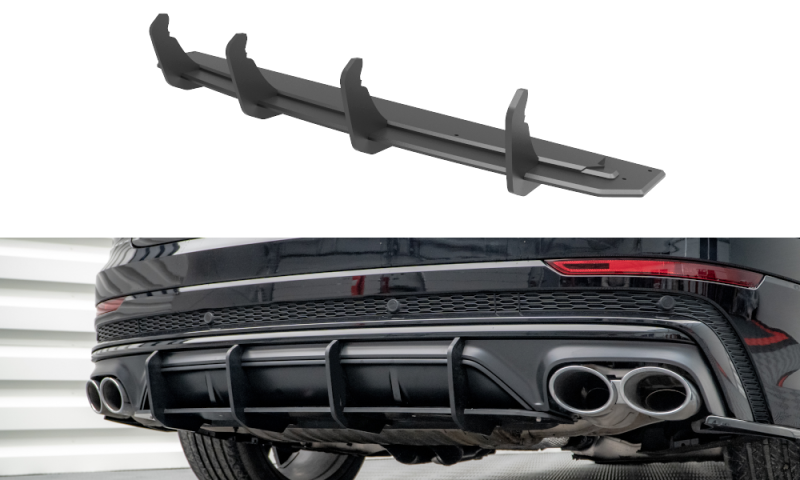 Maxton Street Pro Heckschürze für Audi SQ8 Mk1 AUSQ81FCNC-RS1B
