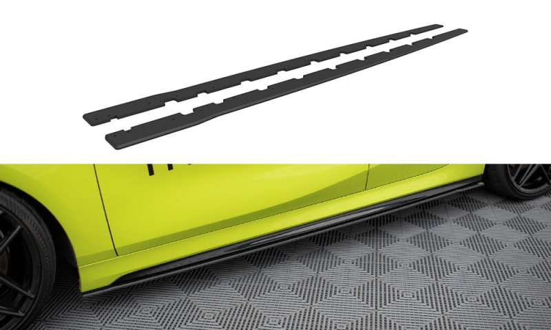 Maxton Street Pro Seitenschweller Ansatz BMW 1er F40 M-Paket / M135i BM140MPACKCNC-SD1B