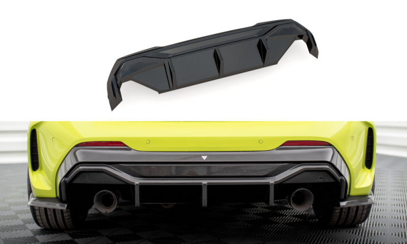 Maxton Carbon Fiber Diffusor Heck Ansatz V.2 für BMW 1er F40 M-Paket/ M135i CF-BM-1-40-M-RS1O_O-245-P