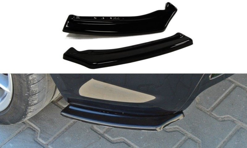 Maxton Heck Ansatz Flaps Diffusor für OPEL ASTRA H (FOR OPC / VXR) schwarz Hochglanz OP-AS-3-OPC-RSD1-G