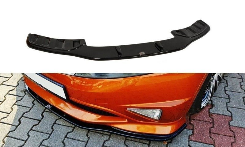 Maxton Front Ansatz für HONDA CIVIC VIII TYPE S/R schwarz Hochglanz HO-CI-8-TYPE-S/R-FD1-G