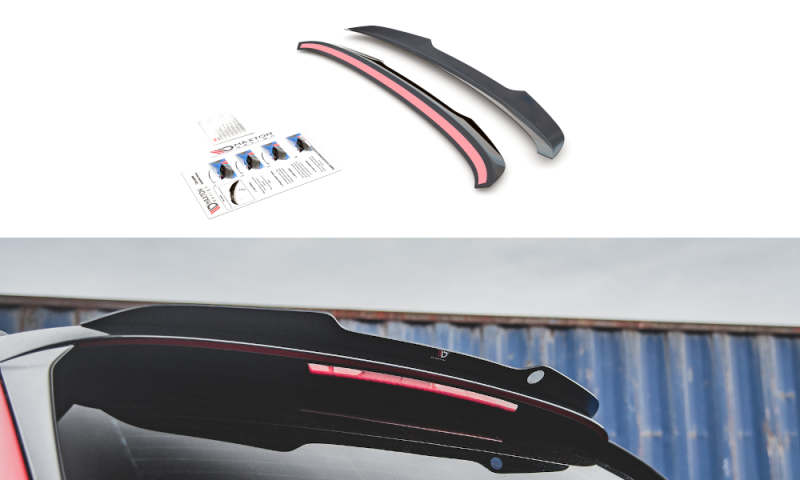 Maxton Spoiler CAP für Skoda Kamiq schwarz Hochglanz SK-KM-1-CAP1-G