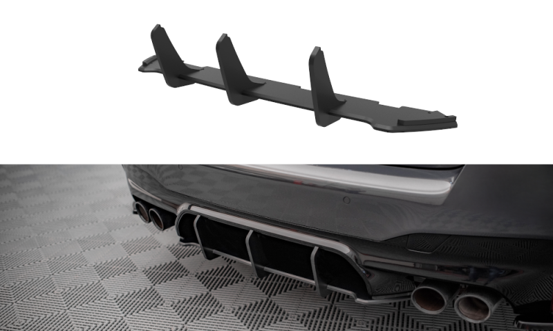 Maxton Street Pro Heckschürze für BMW M5 F90 BM590FMCNC-RS1B