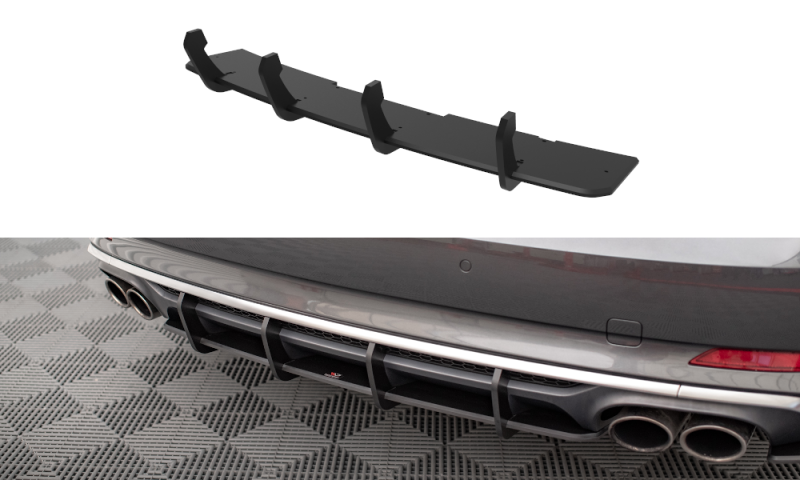 Maxton Street Pro Heckschürze für Audi S5 Coupe / Sportback F5 AUS52CNC-RS1B