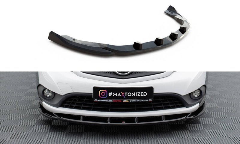 Maxton Front Ansatz Mercedes-Benz Citan W415 schwarz Hochglanz ME-CI-1-FD1-G