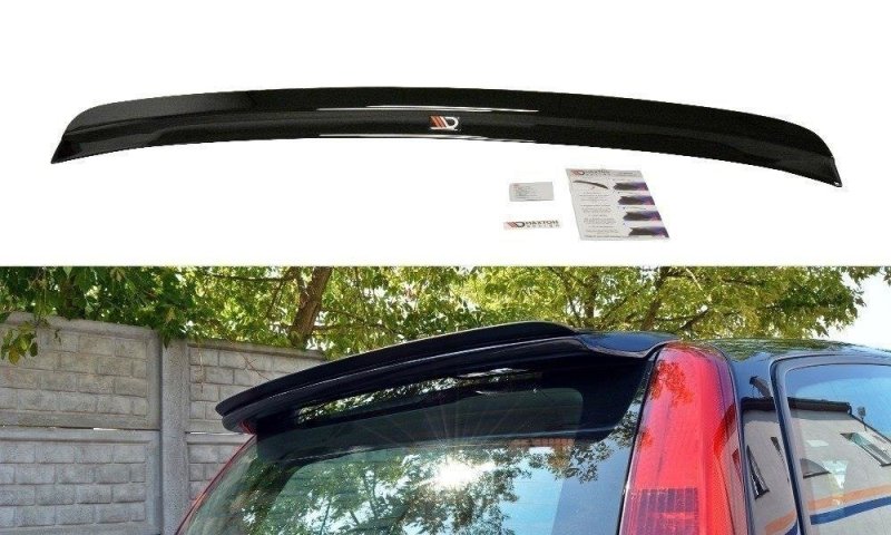 Maxton Spoiler CAP für VOLVO V50F R-DESIGN schwarz Hochglanz VO-V50F-RDESIGN-CAP1-G