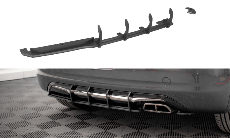 Maxton Street Pro Heckschürze für Peugeot 208 GTi Mk1 PE2081GTICNC-RS1B