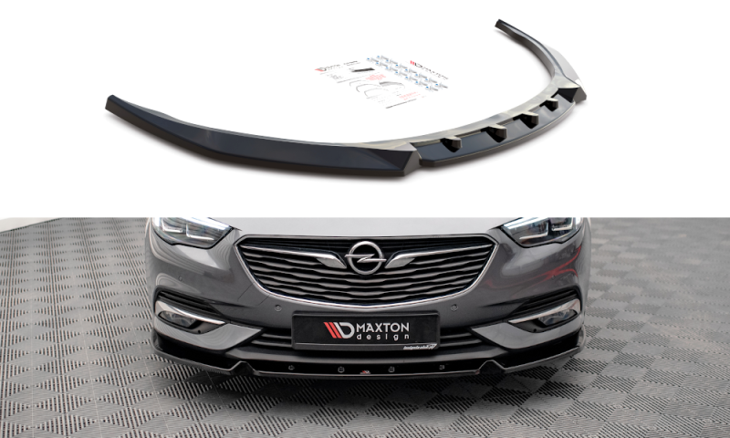Maxton Front Ansatz V.2 für Opel Insignia Mk2 schwarz Hochglanz OP-IS-B-FD2-G