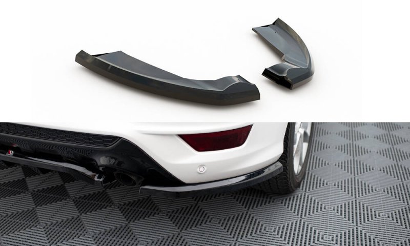Maxton Heck Ansatz Flaps Diffusor Ford Kuga ST-Line Mk2 schwarz Hochglanz FO-KU-2-STLINE-RSD1-G