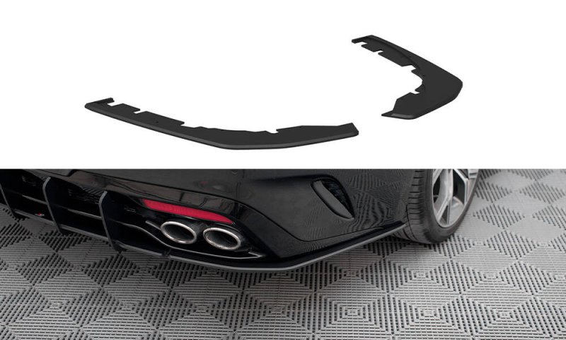 Maxton Street Pro Heck Ansatz Flaps Diffusor Kia Stinger GT / GT-Line Mk1 KIST1GTLINECNC-RSD1B