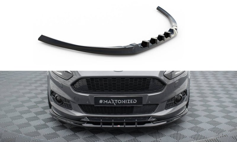 Maxton Front Ansatz Ford S-Max ST-Line Mk2 schwarz Hochglanz FO-SMAX-2-STLINE-FD1-G