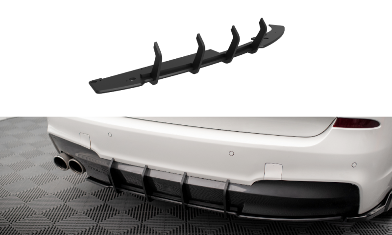 Maxton Street Pro Heckschürze für BMW X3 M-Paket F25 BMX325MPACKCNC-RS1B