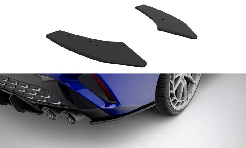 Maxton Street Pro Heck Ansatz Flaps Diffusor Audi S3 Limousine 8Y Facelift AUS38YFSCNC-RSD1B