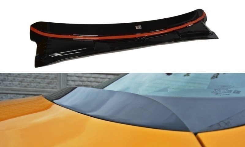 Maxton Verlangerung MotorHaube Ford Focus Mk3 / Mk3 FL / ST / RS schwarz Hochglanz FO-FO-3/3F-ALL-BE1-G