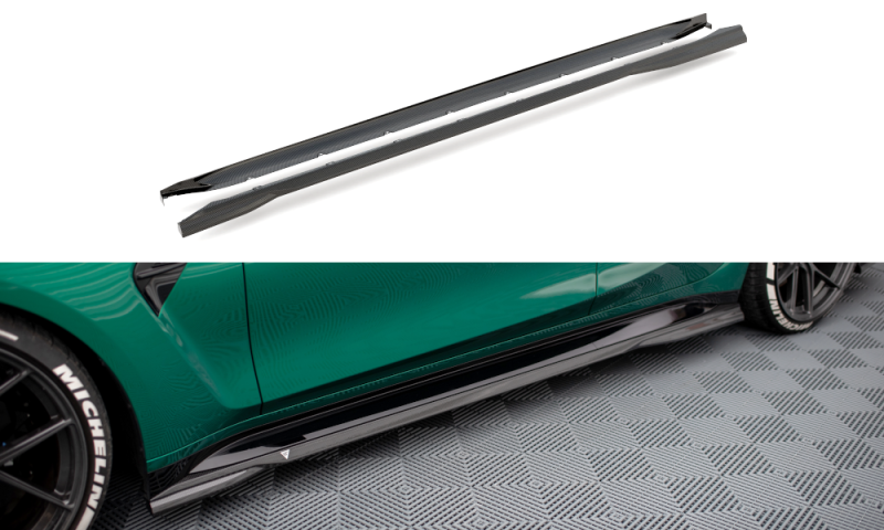 Maxton Carbon Fiber Seitenschweller BMW M3 G80 CF-BM-3-G80-M-SD1-245-P