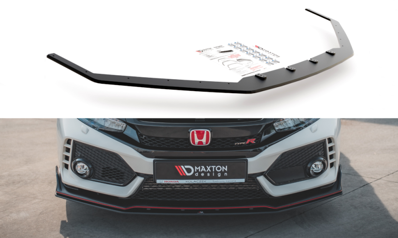 Maxton Racing Front Ansatz V.2 für passend für Honda Civic X Type-R HOCI10TYPERCNC-FD3B