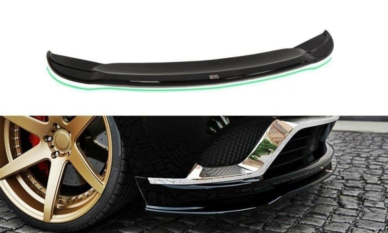 Maxton Front Ansatz für Jeep Grand Cherokee WK2 Summit Facelift schwarz Hochglanz JE-GC-4F-SU-FD1-G