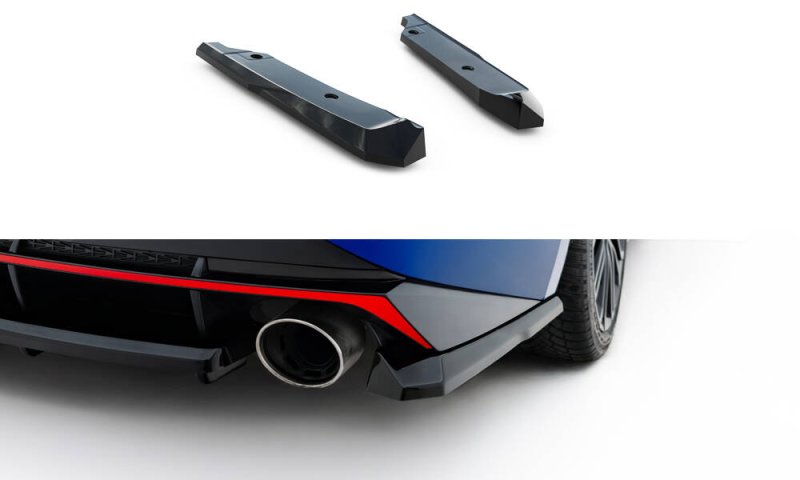 Maxton Heck Ansatz Flaps Diffusor Hyundai Elantra N Mk7 schwarz Hochglanz HY-EL-7-N-RSD1-G