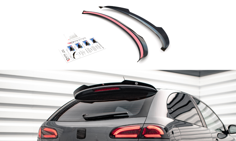 Maxton Spoiler CAP für Seat Ibiza Cupra Mk3 schwarz Hochglanz SE-IB-3-CU-CAP1-G