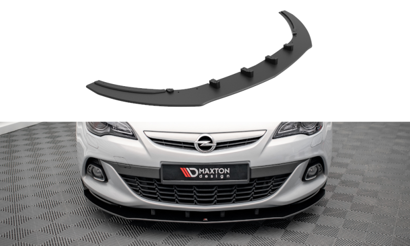 Maxton Street Pro Front Ansatz für für Opel Astra GTC OPC-Line J OPASJGTCOPCLINECNC-FD1B
