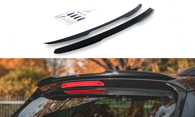 Maxton Spoiler CAP für Skoda Karoq Sportline schwarz Hochglanz SK-KA-1-SL-CAP1-G