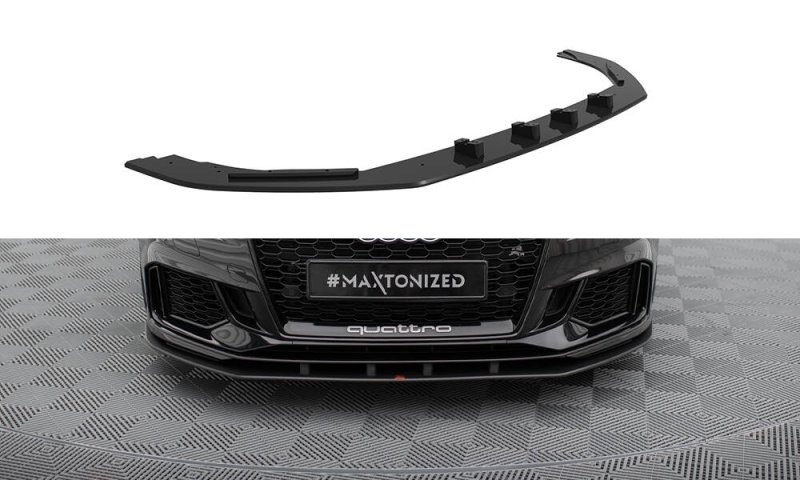 Maxton Street Pro Front Ansatz Audi RS3 Limousine 8V Facelift AURS38VFSCNC-FD1B
