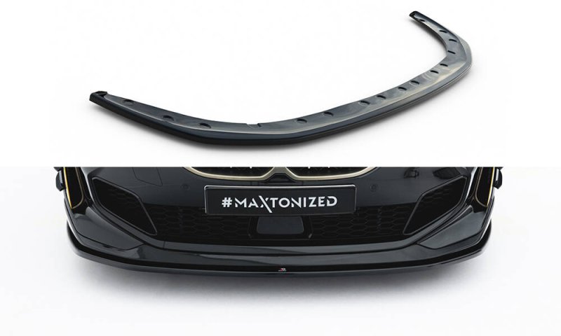 Maxton Front Ansatz BMW M135i M-Performance F40 schwarz Hochglanz BM-1-40-M-MPFC-FD1-G