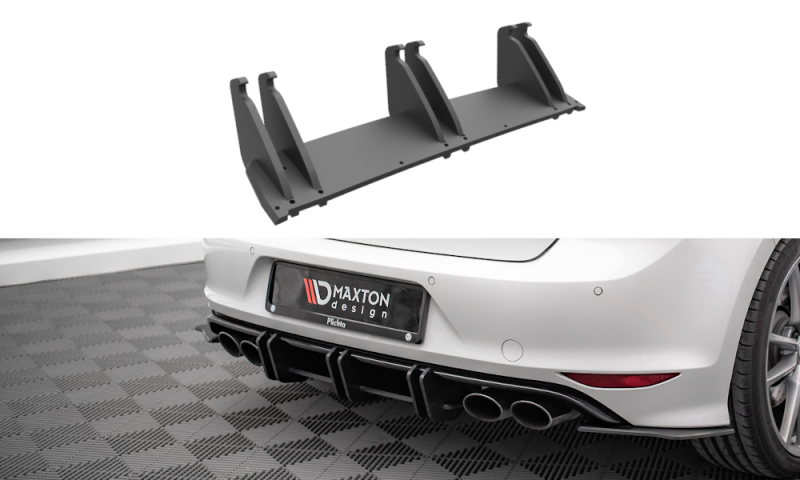 Maxton Street Pro Heckschürze für Volkswagen Golf R Mk7 VWGO7RCNC-RS1B