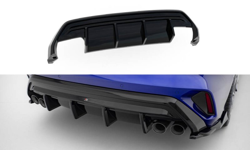 Maxton Diffusor Heck Ansatz Audi S3 Limousine 8Y Facelift AU-S3-8YF-S-RS1GOO_OO