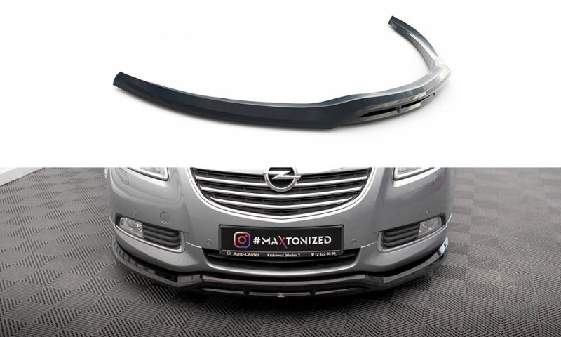 Maxton Front Ansatz Opel Insignia OPC-Line Mk1 schwarz Hochglanz OP-IS-1-OPCLINE-FD1G+FD1R-G