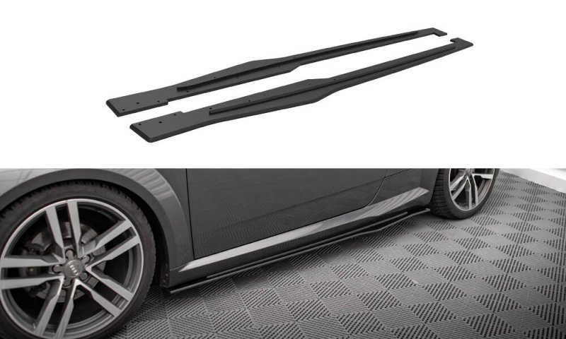 Maxton Street Pro Seitenschweller Ansatz Audi TT S / S-Line 8S AUTT3SLINECNC-SD1B