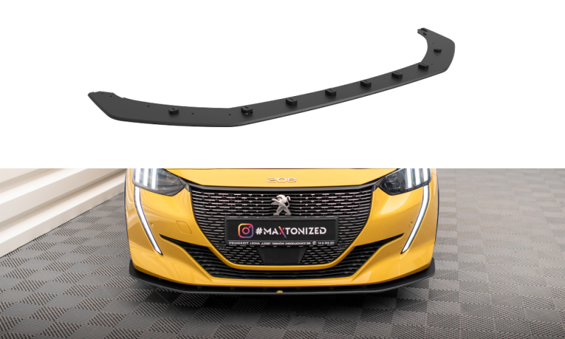 Maxton Street Pro Front Ansatz für für Peugeot 208 GT Mk2 PE2082GTCNC-FD1B