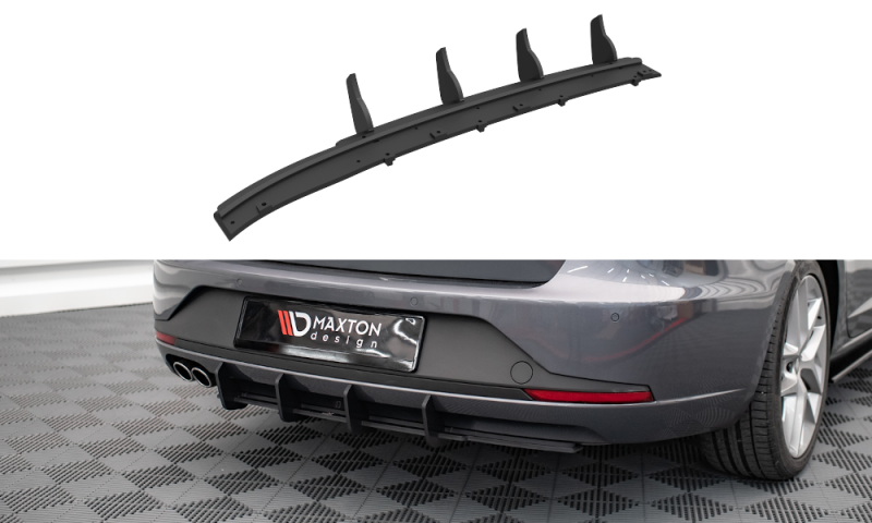 Maxton Street Pro Heckschürze für Seat Leon FR Sportstourer Mk3 SELE3FRSTCNC-RS1B