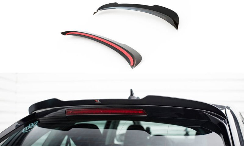 Maxton Spoiler CAP Abrisskante Skoda Scala schwarz Hochglanz SK-SC-1-CAP2-G