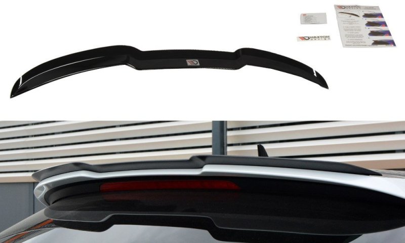 Maxton Spoiler CAP für Audi A6 C7 S-Line/ S6 C7 Avant Preface and Facelift schwarz Hochglanz AU-A6-C7-SLINE-AV-CAP1-G