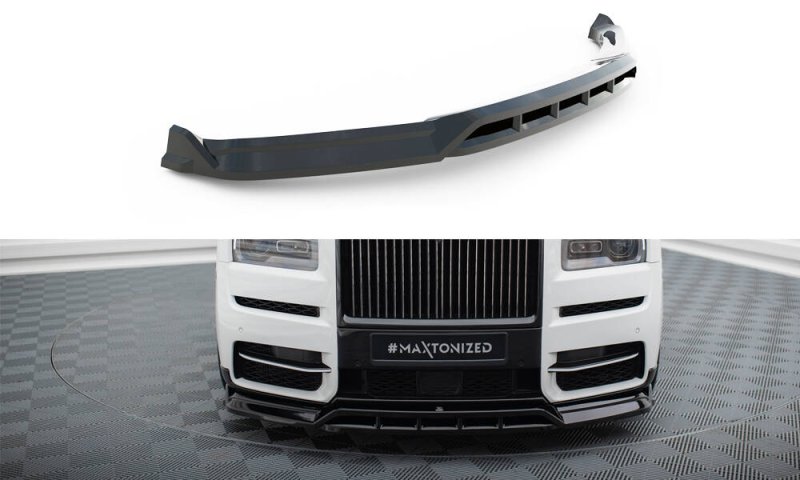Maxton Front Ansatz Rolls Royce Cullinan schwarz Hochglanz RR-CU-1-FD1G+FD1R-G