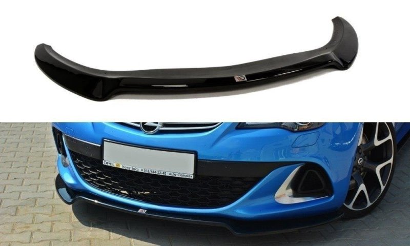 Maxton Front Ansatz für OPEL ASTRA J OPC / VXR v.2 schwarz Hochglanz OP-AS-4-OPC-FD2-G