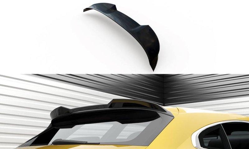 Maxton Spoiler CAP Abrisskante 3D VW Arteon Shooting Brake R-Line Mk1 Facelift schwarz Hochglanz VW-AR-1F-RLINE-SB-CAP1-G