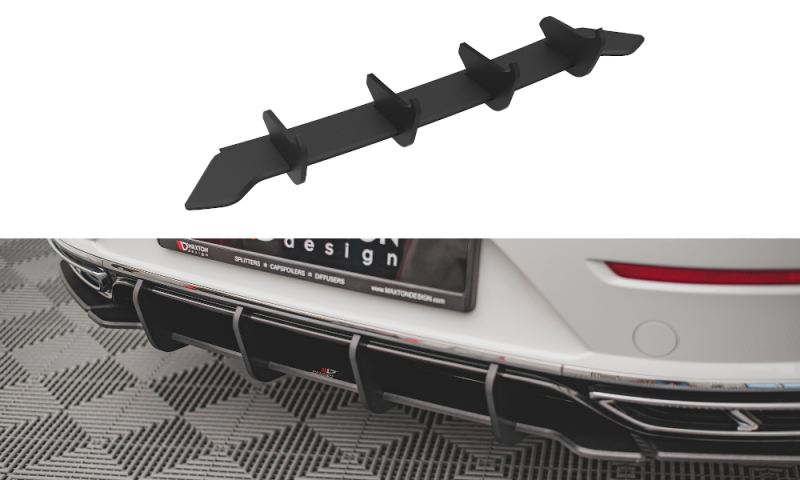 Maxton Street Pro Heckschürze für Volkswagen Arteon R-Line Facelift VWAR1FRLINECNC-RS1B