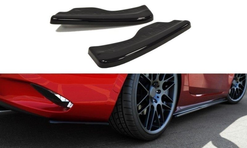 Maxton Heck Ansatz Flaps Diffusor für Mazda MX-5 IV schwarz Hochglanz MA-MX5-4-RSD1-G