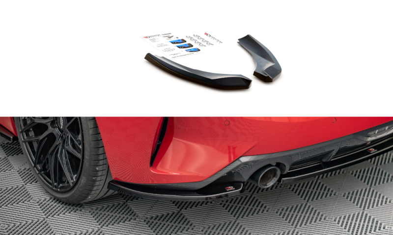 Maxton Heck Ansatz Flaps Diffusor für BMW Z4 M-Paket G29 schwarz Hochglanz BM-Z4-29-MPACK-RSD1-G