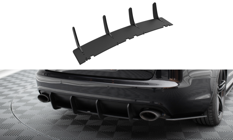 Maxton Street Pro Heckschürze für Audi RS6 Avant C6 AURS6C6CNC-RS2B