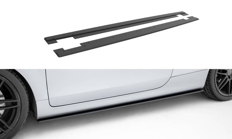 Maxton Street Pro Seitenschweller Ansatz Audi TT S / TT S-Line 8J Facelift AUTT2SLINECNC-SD1B