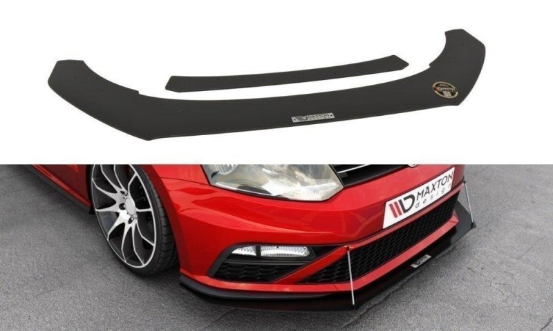 Maxton Racing Front Ansatz für VW Polo 6R GTI Facelift VW-PO-5F-GTI-CNC-FD1