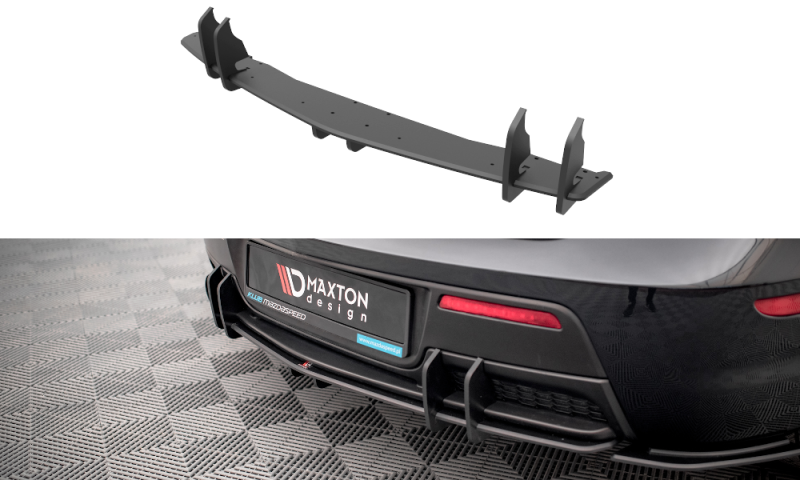 Maxton Street Pro Heckschürze für Mazda 3 MPS Mk1 MA3MPS1CNC-RS1B+BRBI