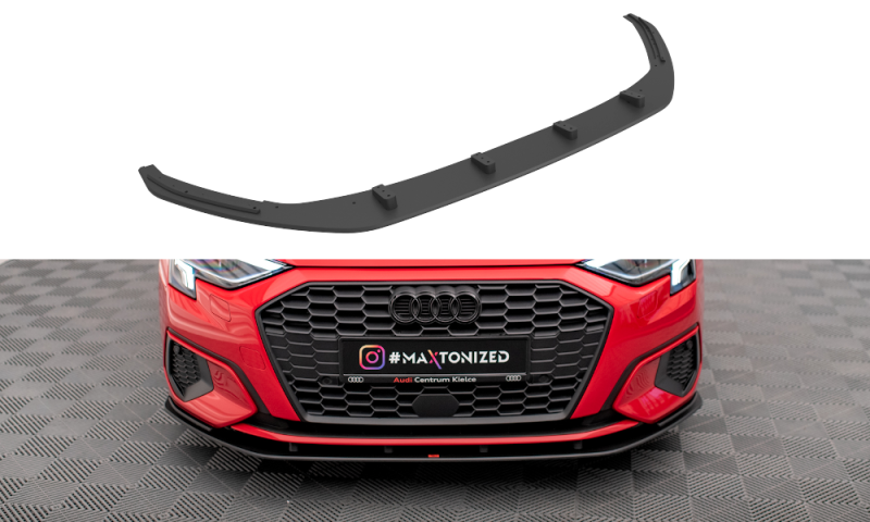 Maxton Street Pro Front Ansatz für für Audi A3 8Y AUA38YCNC-FD1B