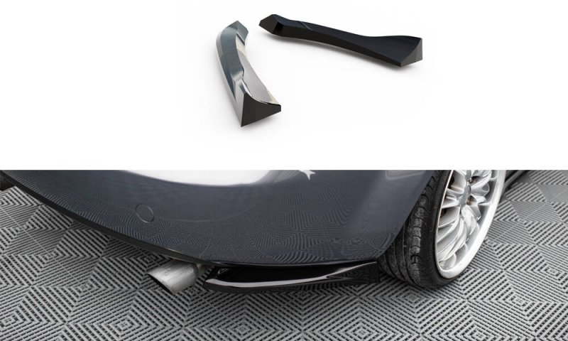 Maxton Heck Ansatz Flaps Diffusor Mazda MX5 NC (Mk3) schwarz Hochglanz MA-MX5-3-RSD1-G